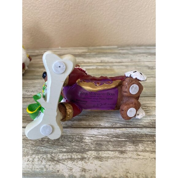 Hawthorne Village Christmas Happy Howl-idays Puppy Pageant 4-Pc Dog Figurine Set - Picture 9 of 16